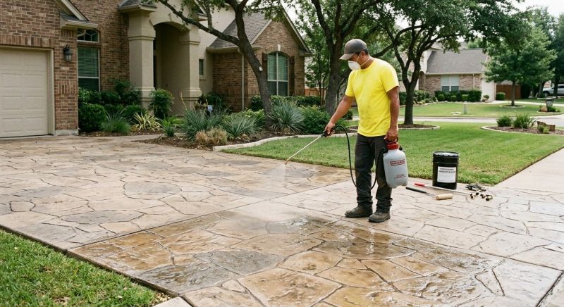 Stamped Concrete Installation Service