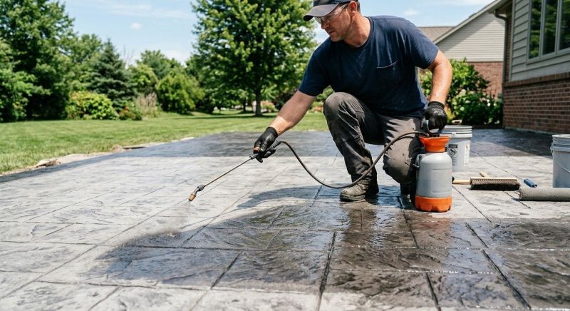 Interior Concrete Staining in Corpus Christi, TX