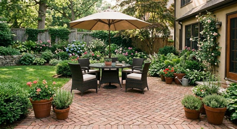Patio Brick Installation in Fairfield County, CT