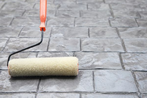 Stamped Concrete Recoating