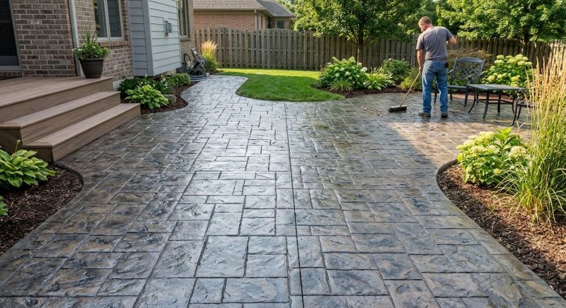 Concrete Patio Finishing in Dallas, TX