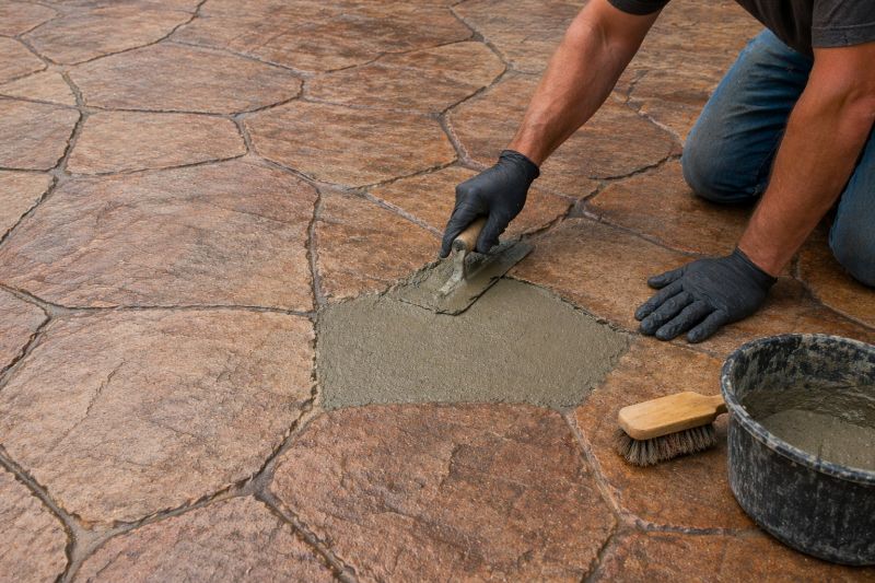 Decorative Concrete Repair in New Braunfels, TX