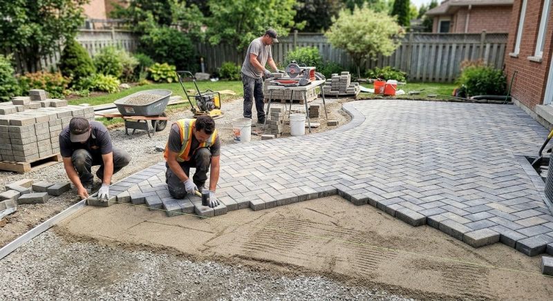 Porous Pavers Installation in Fairfield County, CT