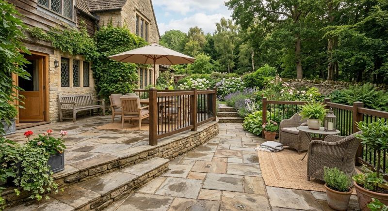 Stone Deck Installation in Boston, MA